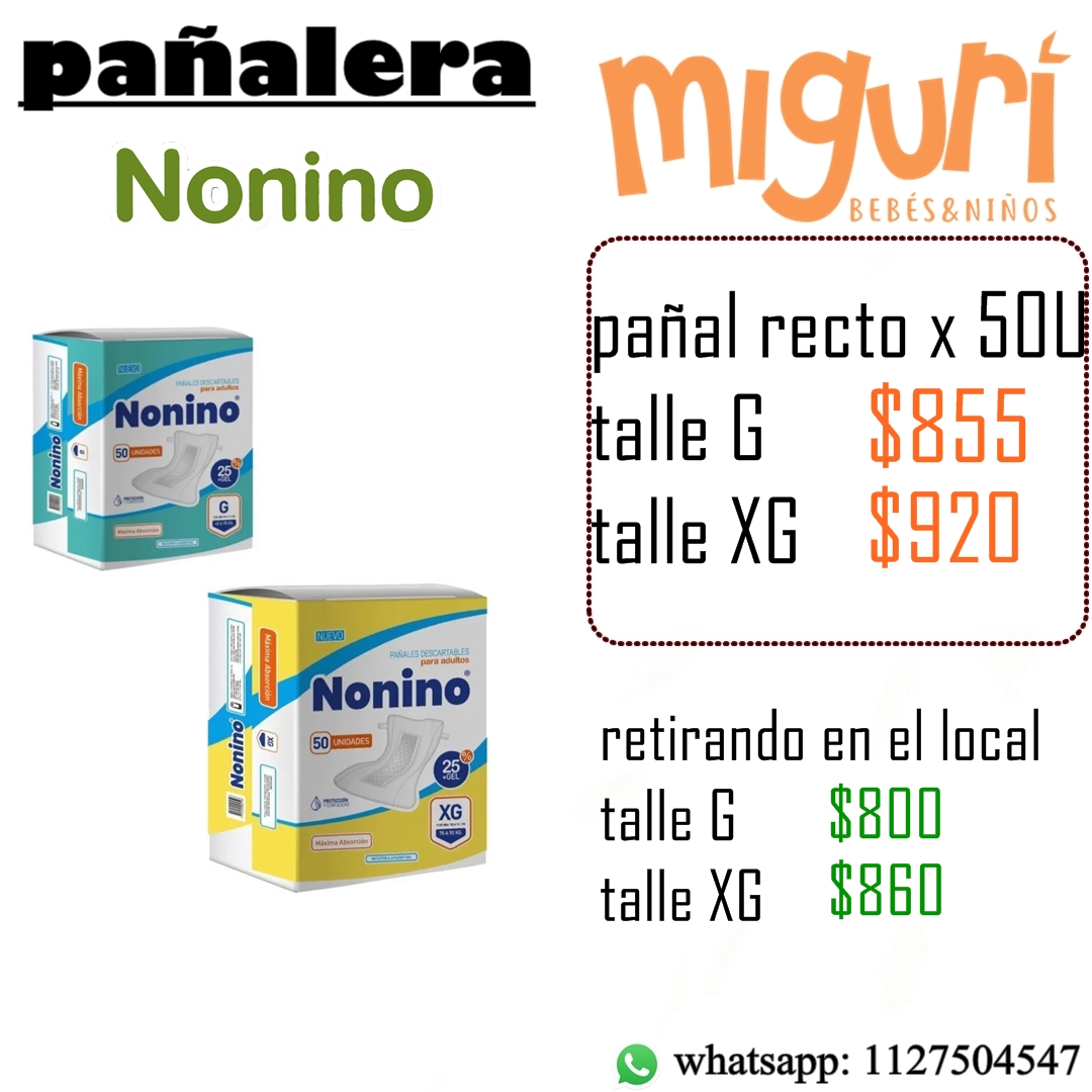 Carta de pañalera Mi Guri en Bernal Oeste, Quilmes — página 57